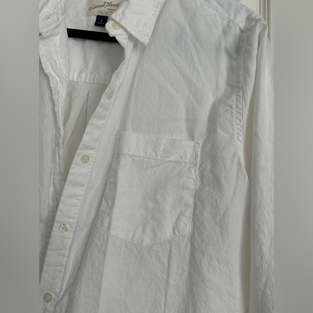 Universal Thread Cream Button-Up Shirt - Picture 3 of 3